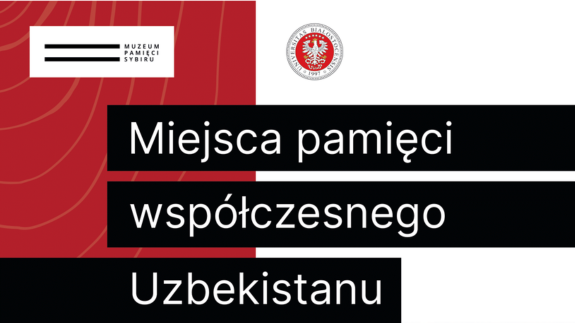 Grafika promująca wykład Uzbekistan