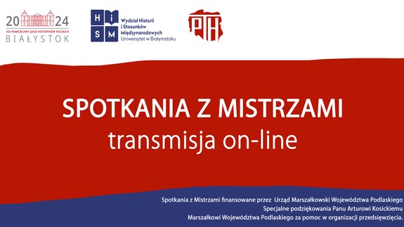 Spotkania z&nbsp;mistrzami &#8211; wykład on-line!